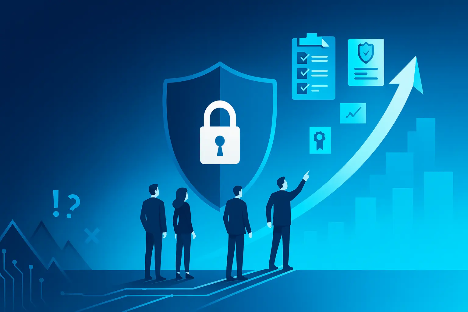 ISO 27001 Zertifizierungszyklus und Audit-Phasen